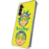 Adult Swim Rick and Morty Rick and Morty Portal Eyes Galaxy S24 Plus Clear Case